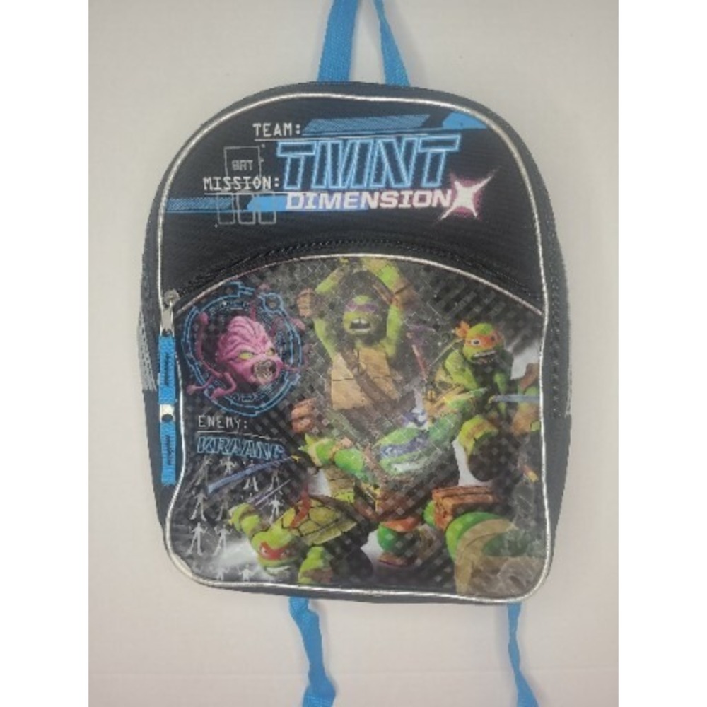Nickelodeon TMNT Mutant Ninja‎ Turtles Mission Dimension Black Sm Mini Backpack